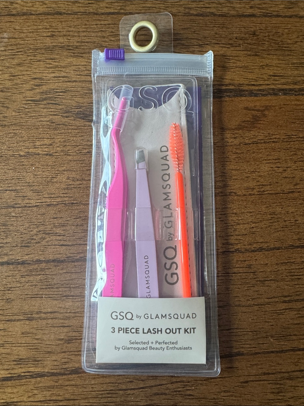 3-Piece Lash Tool Kit — Pink & Orange